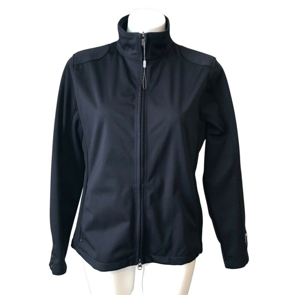 OGIO Jacket Small Full Zip Pockets Stand Up Collar Black Pockets